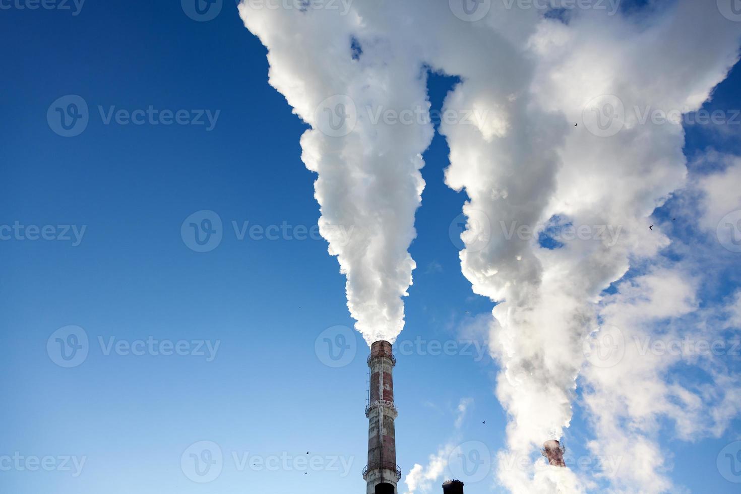 humo de la chimenea foto