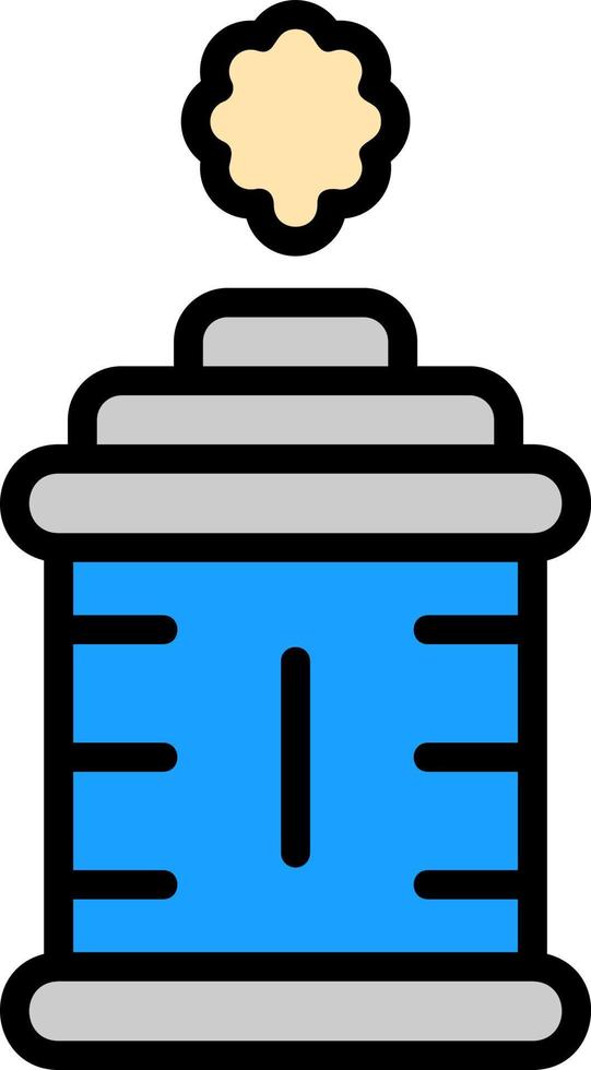 Tear Gas Vector Icon Design