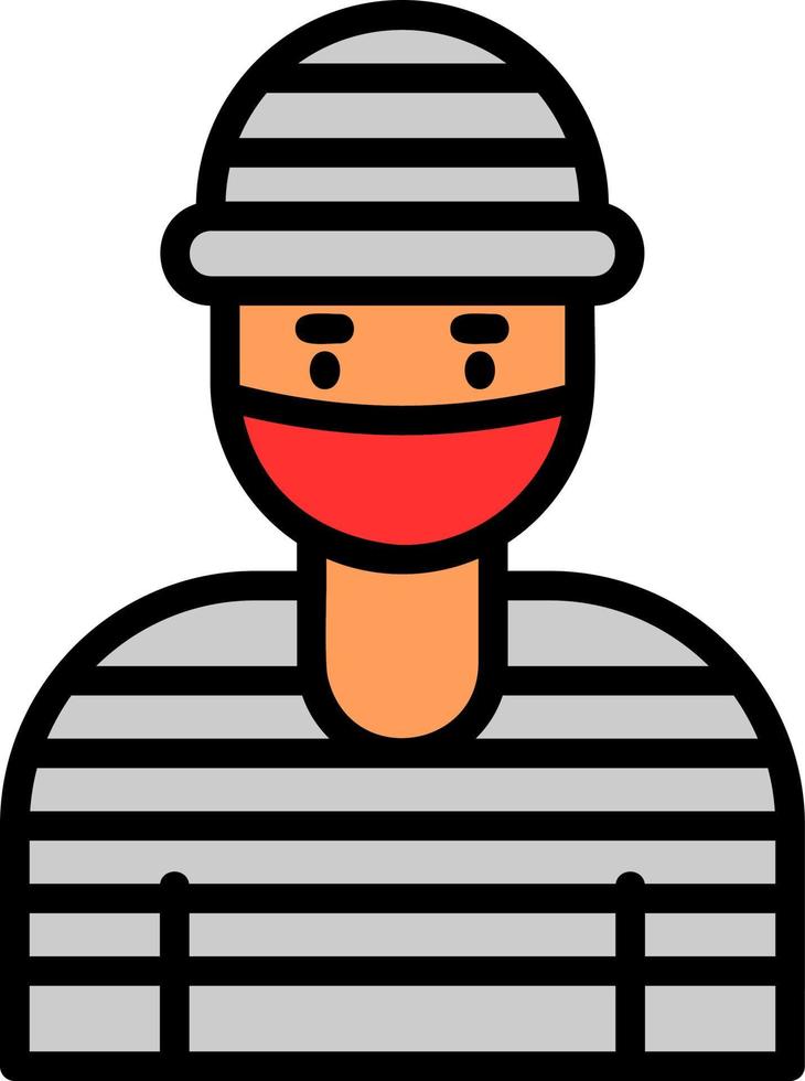Robber Vector Icon Design