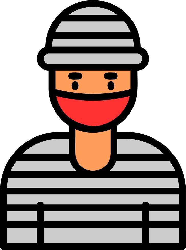 Robber Vector Icon Design