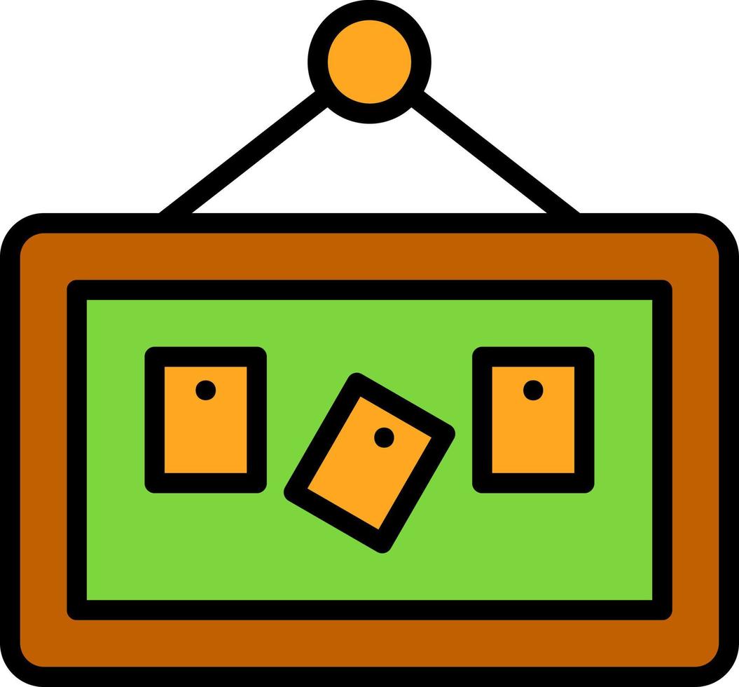 Pinboard Vector Icon Design