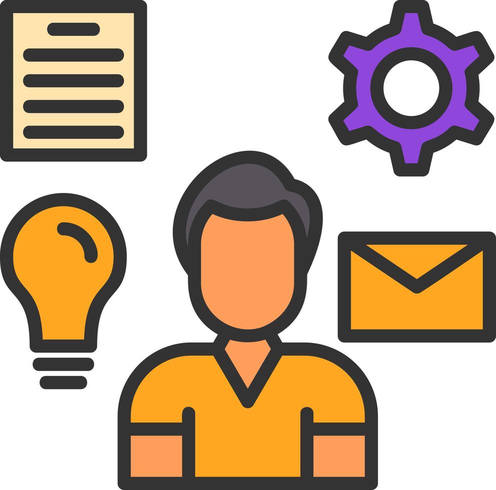 Skills Vector Icon Design