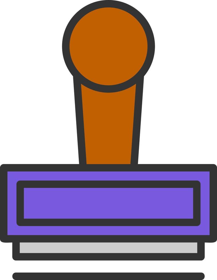 Stamp Vector Icon Design