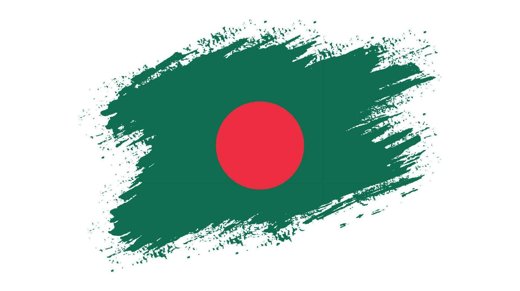 Bangladesh grunge flag vector