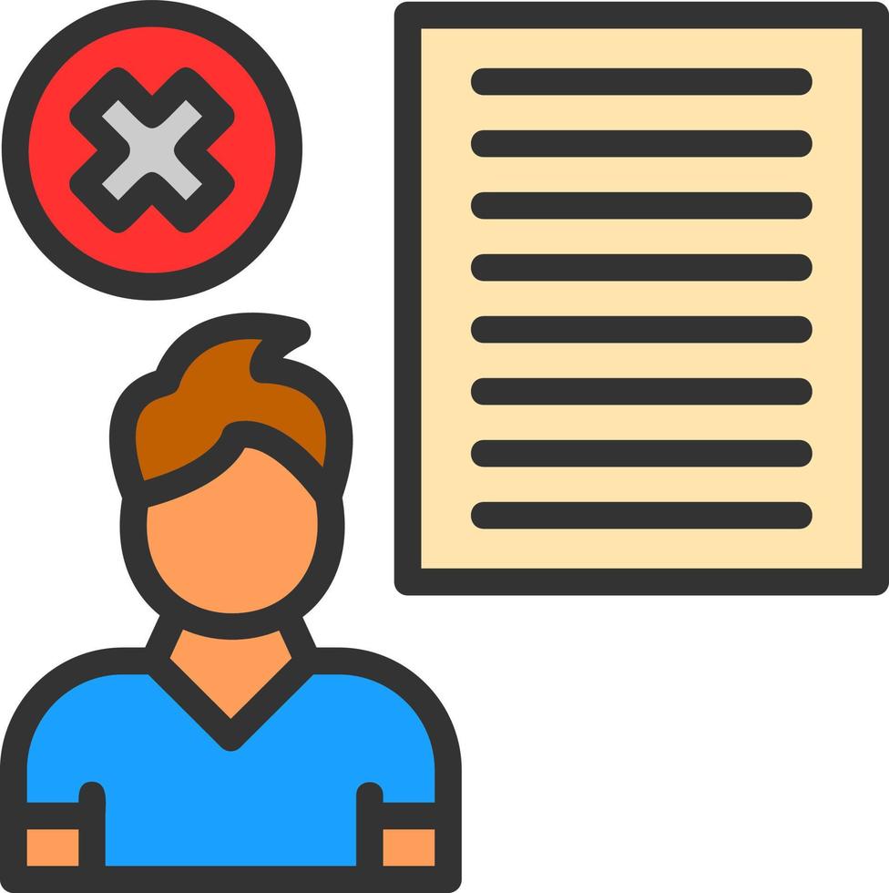 Fired Vector Icon Design