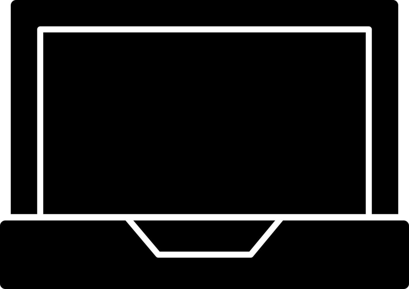 Laptop Vector Icon Design