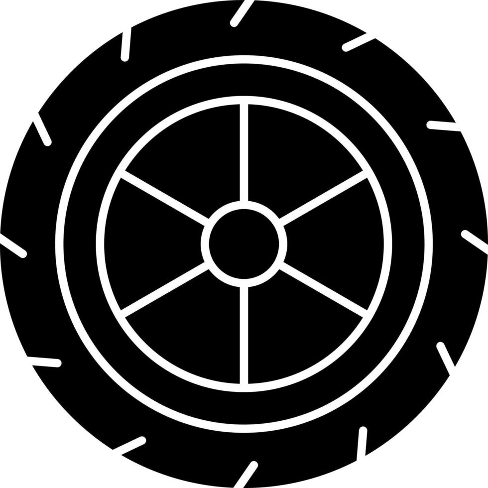 Tires Vector Icon Design