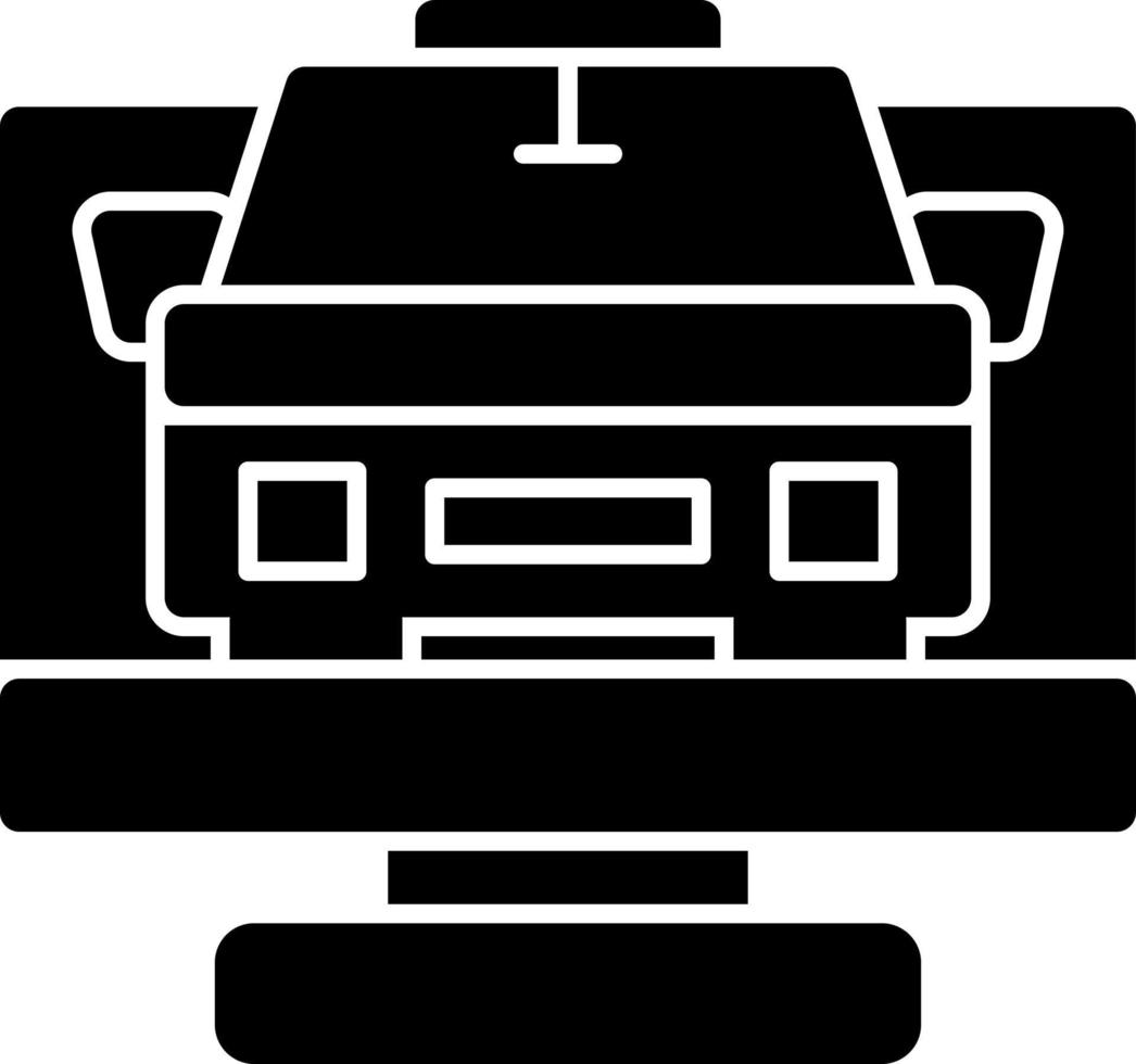 Taxi Vector Icon Design