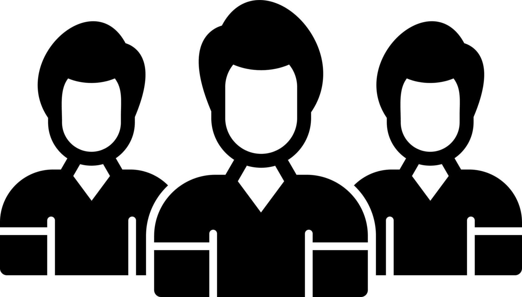 Team Vector Icon Design