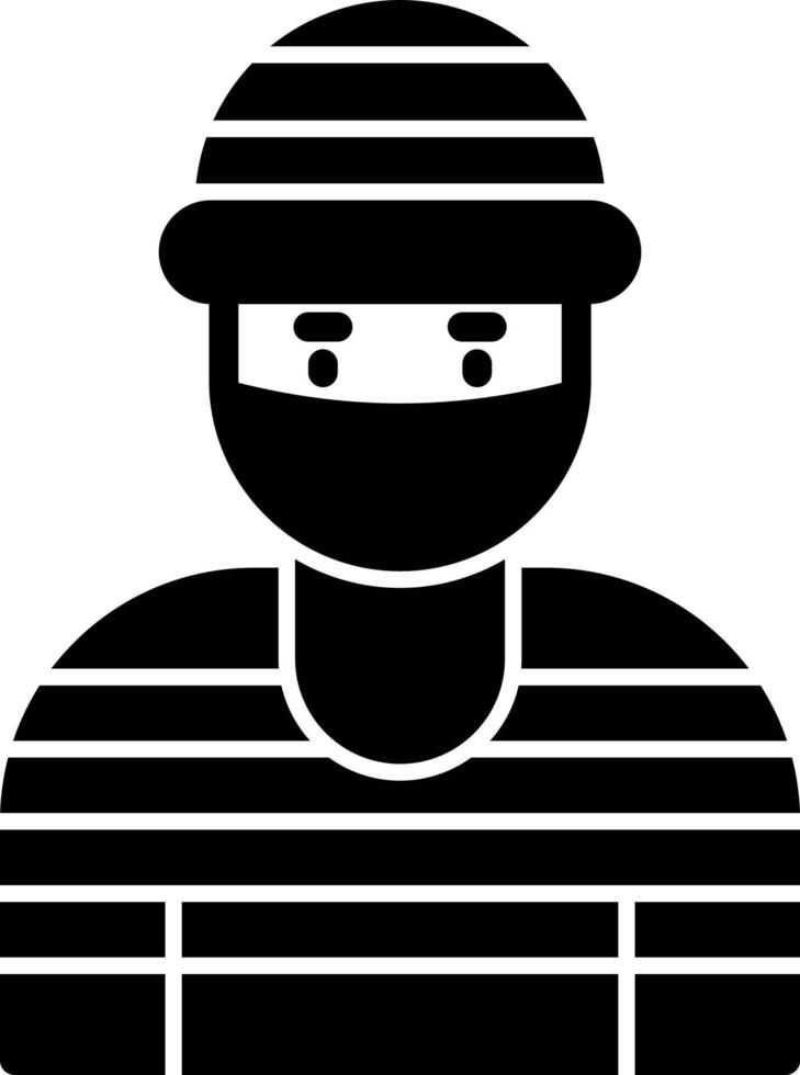 Robber Vector Icon Design