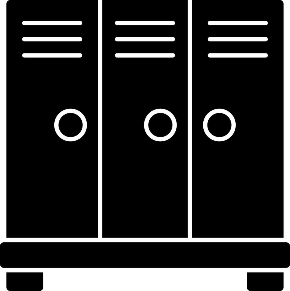 Locker Vector Icon Design