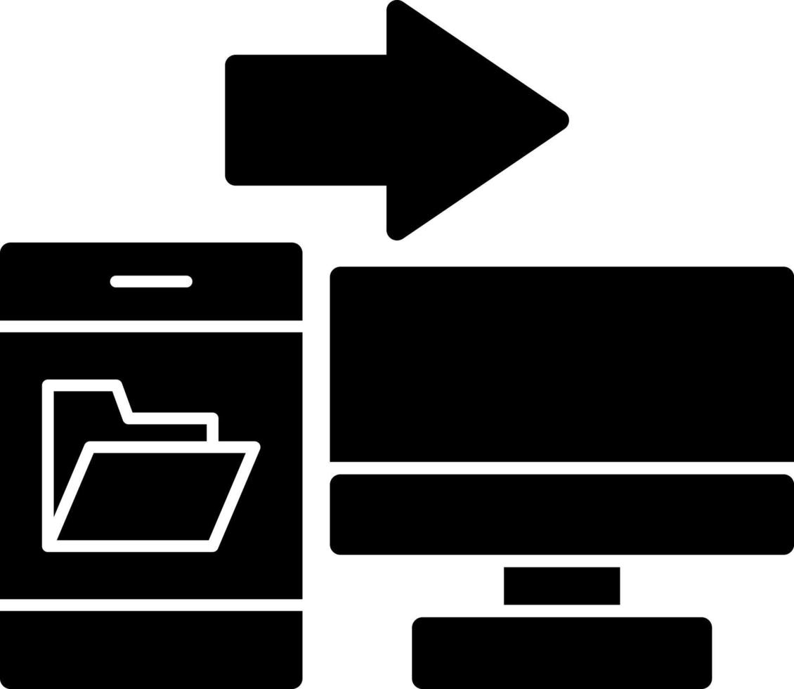 Data Transfer Vector Icon Design