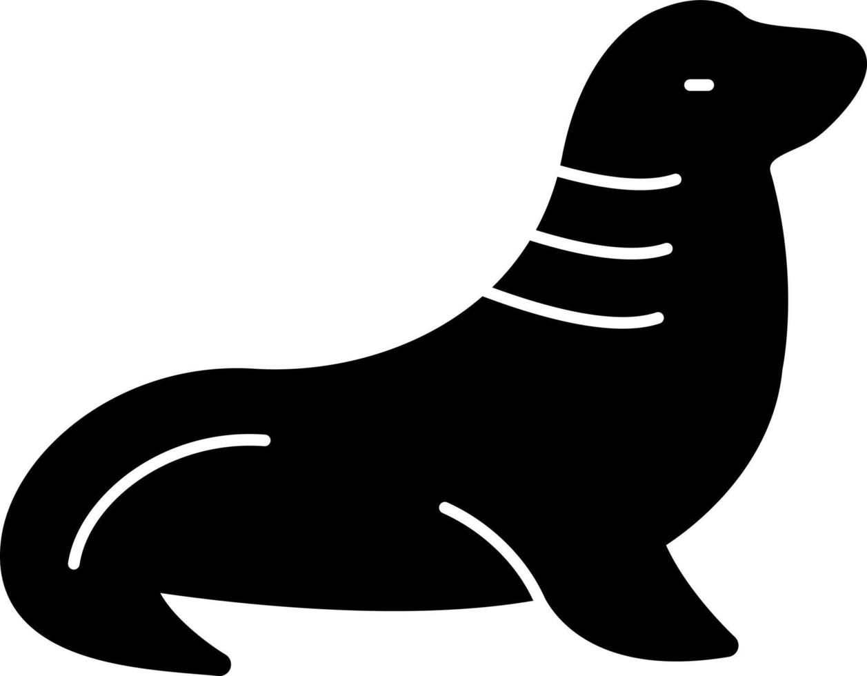 Seal Vector Icon Design