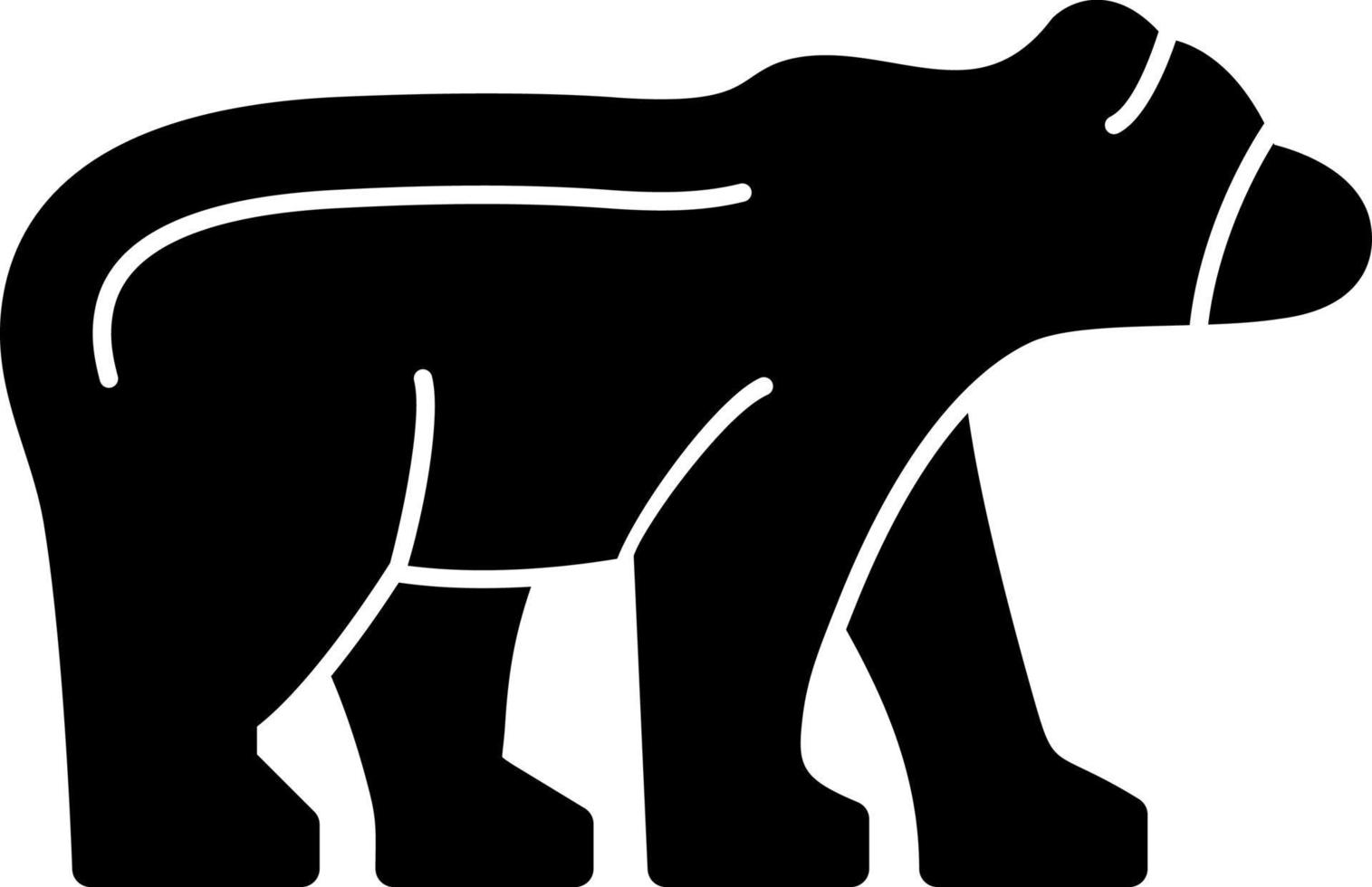 Bear Vector Icon Design