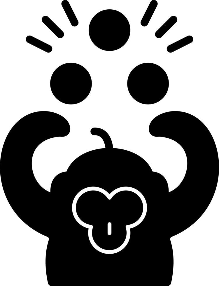 Juggler Vector Icon Design