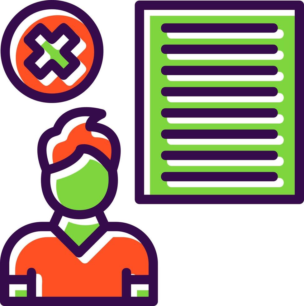Fired Vector Icon Design