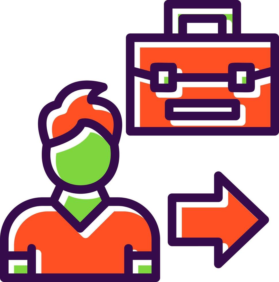 Fired Vector Icon Design