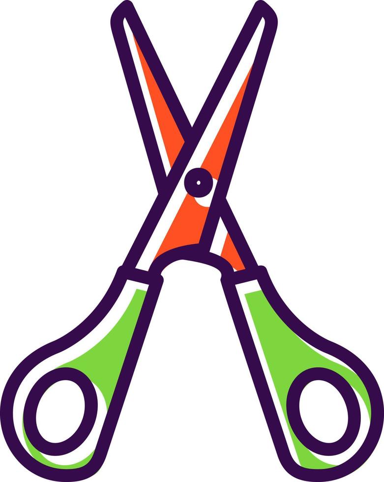 Scissor Vector Icon Design