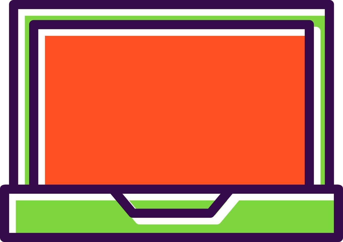 Laptop Vector Icon Design