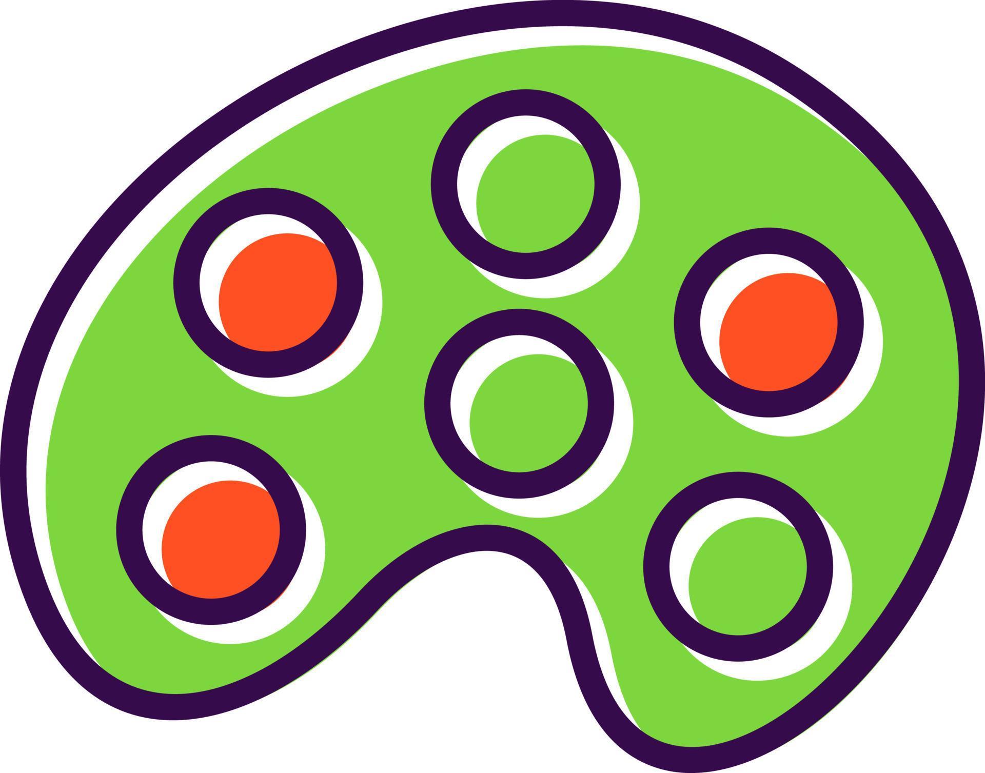 Paint Palette Vector Icon Design 16556599 Vector Art at Vecteezy