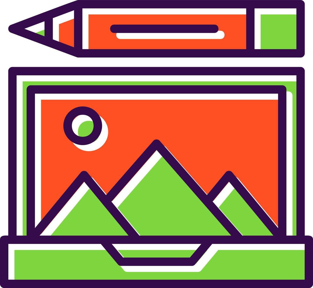 Photo Editing Vector Icon Design 16556600 Vector Art at Vecteezy