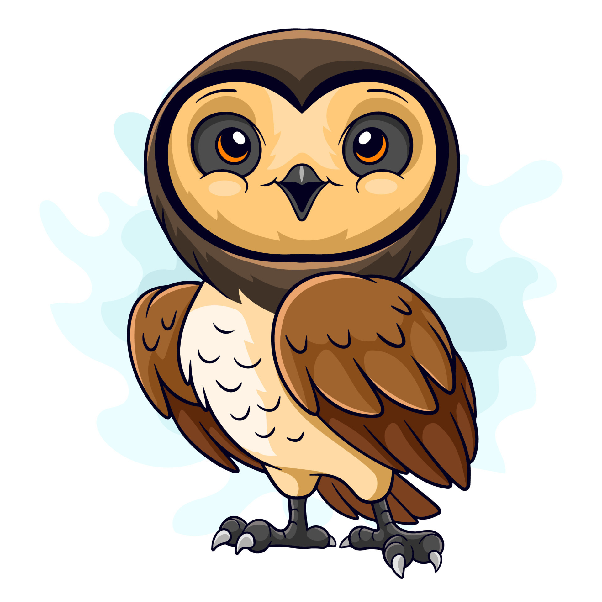 Cartoon funny owl cartoon isolated on white background 16556632 Vector Art at Vecteezy Cartoon funny owl cartoon isolated on white background 16556632 Vector Art at Vecteezy