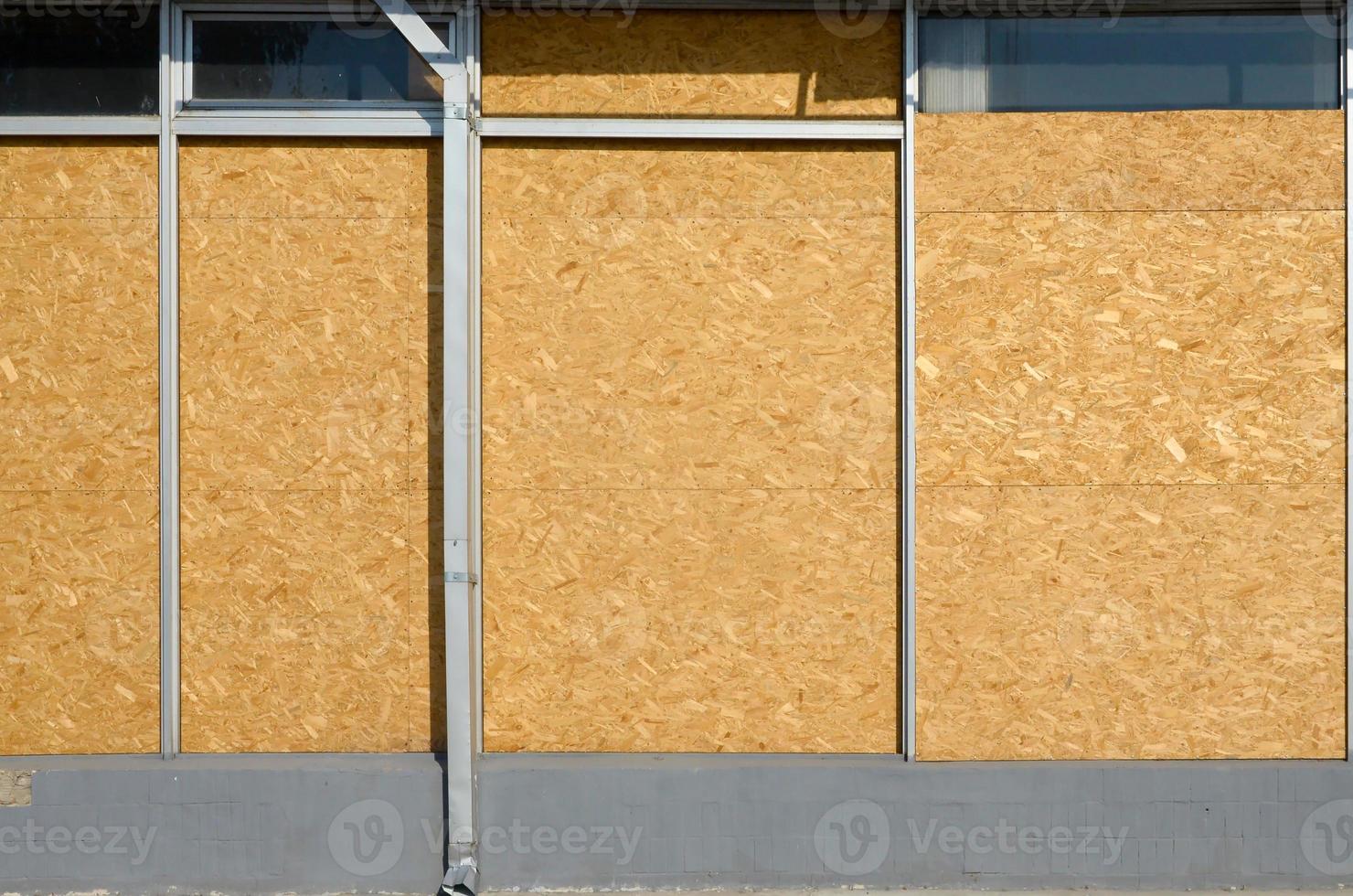 OSB texture Chipboard sheet can be used as a background 16557216 Stock