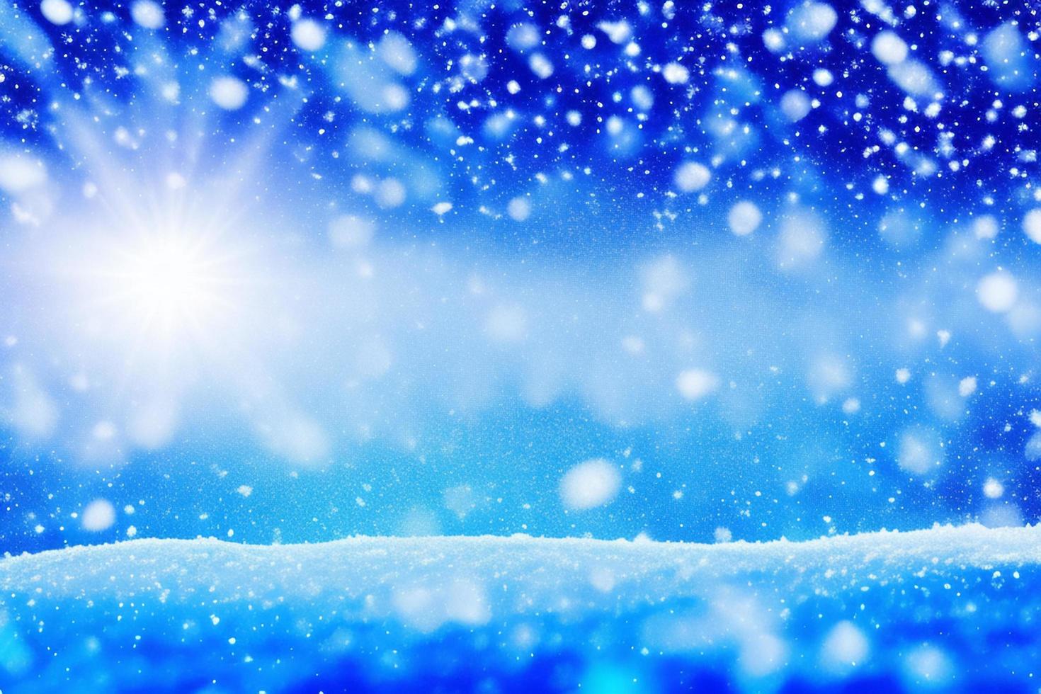 Beautiful winter background with snow. New Year, Christmas and other holidays, web poster, greeting card. photo
