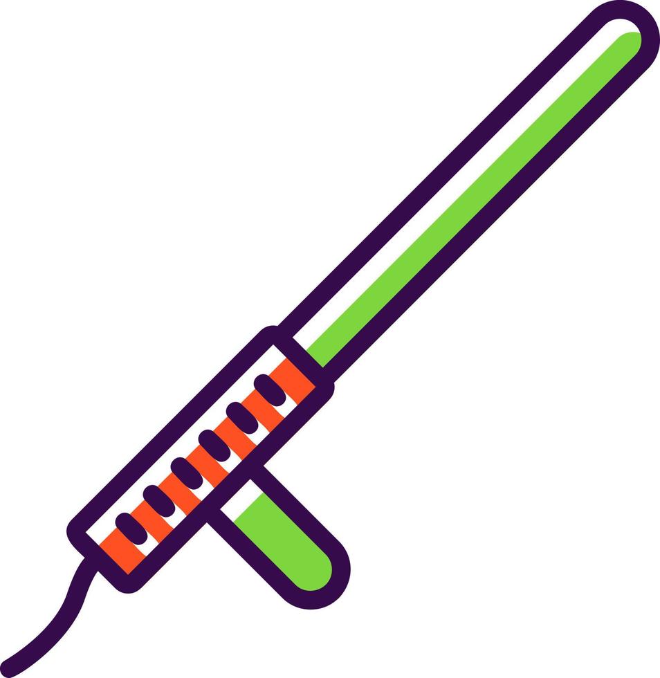 Baton Vector Icon Design