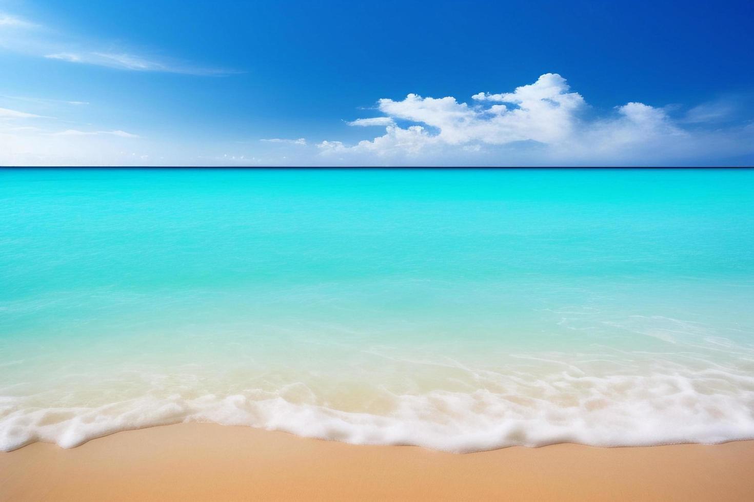 Beautiful tropical beach with blue ocean. White sand tropical paradise beach  background summer vacation concept. 16558532 Stock Photo at Vecteezy