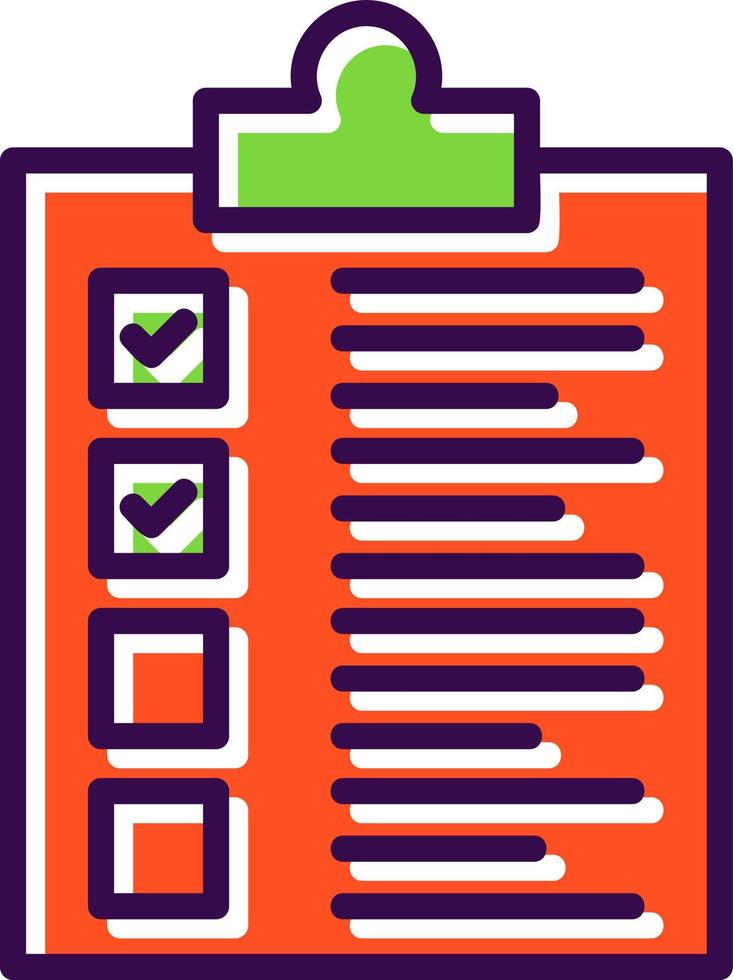 Check List Vector Icon Design