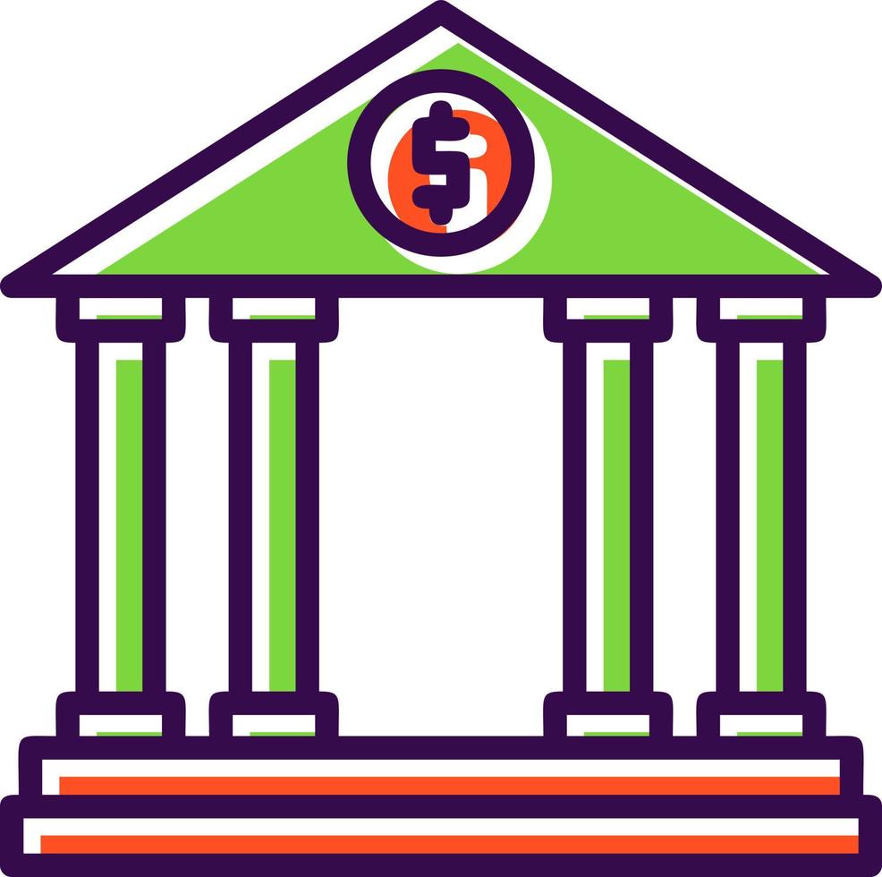 Bank Vector Icon Design