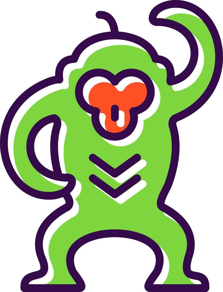 Monkey Vector Icon Design
