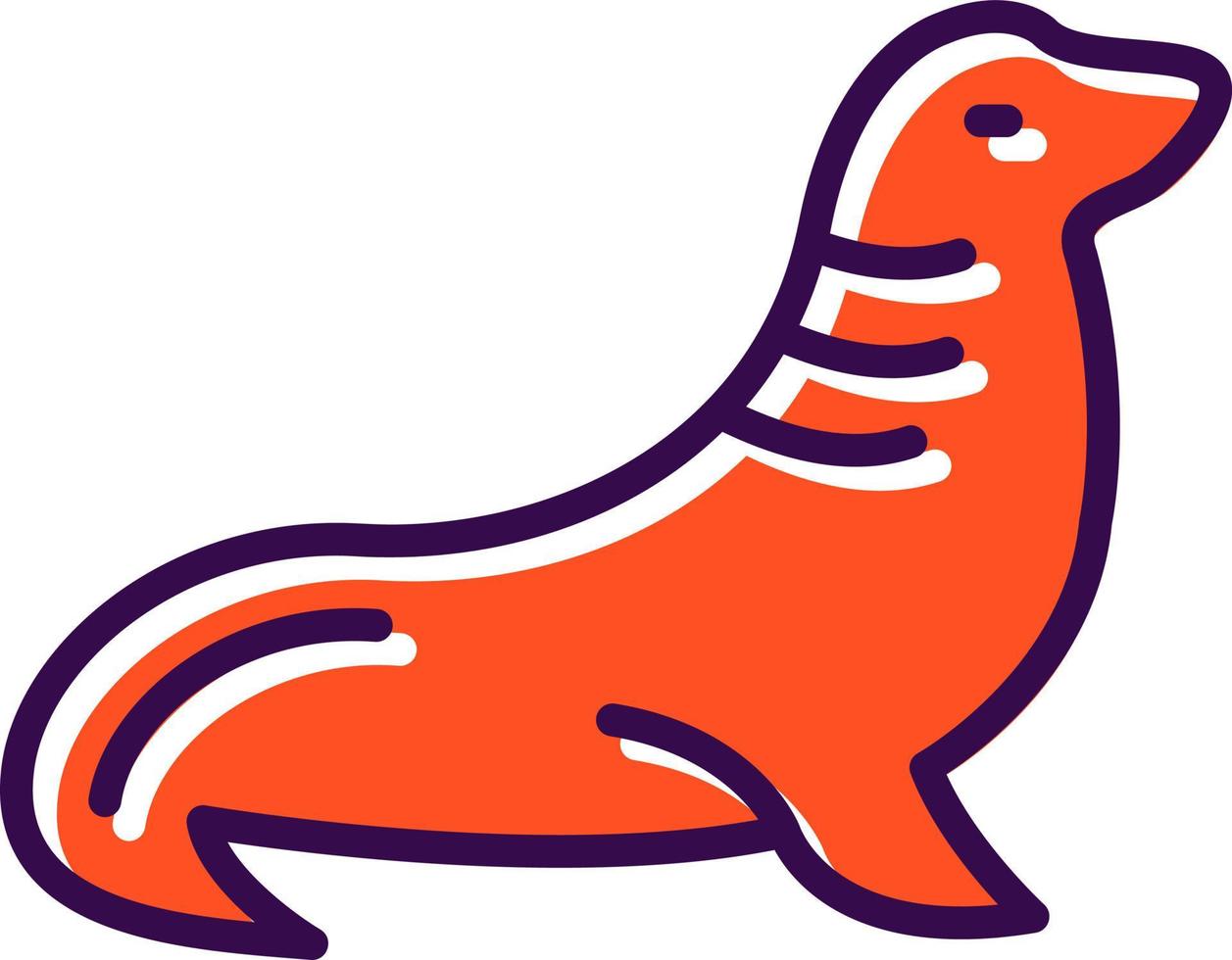 Seal Vector Icon Design