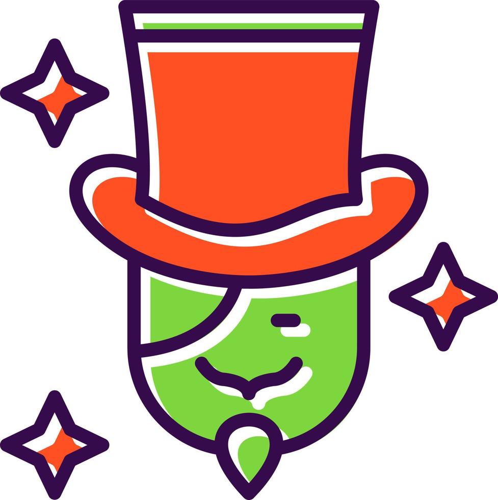 Magician Man Vector Icon Design