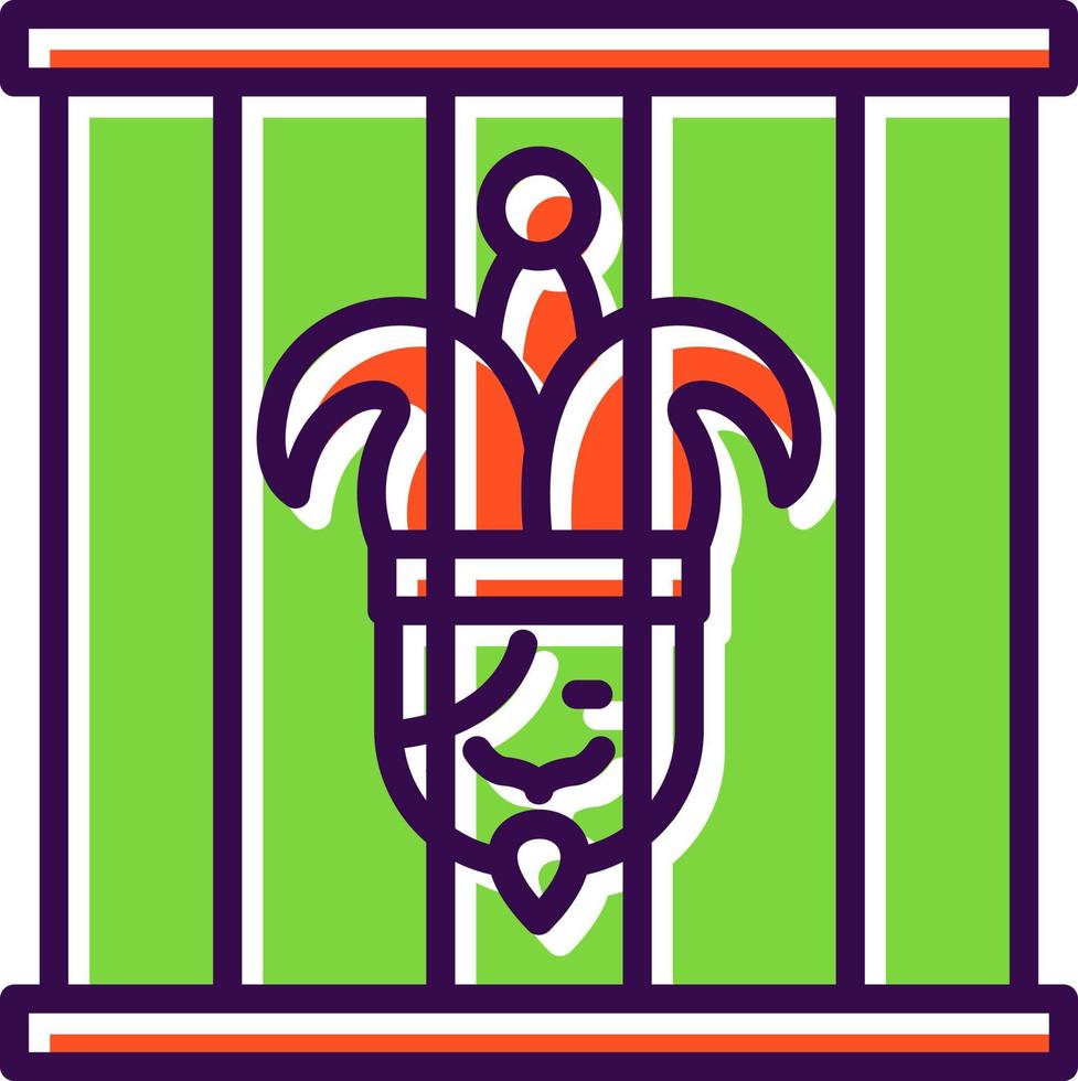 Jail Vector Icon Design