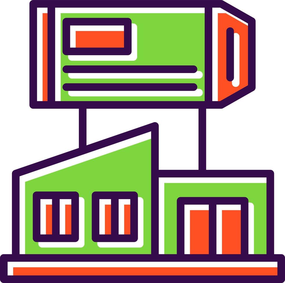 Ticket Office Vector Icon Design
