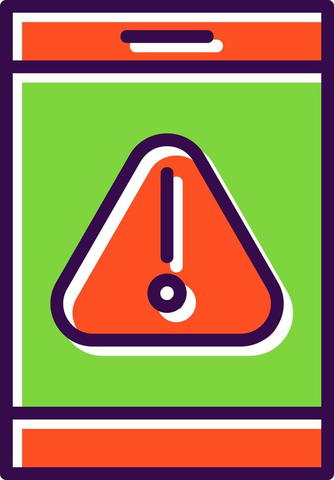 diseño de icono de vector de error