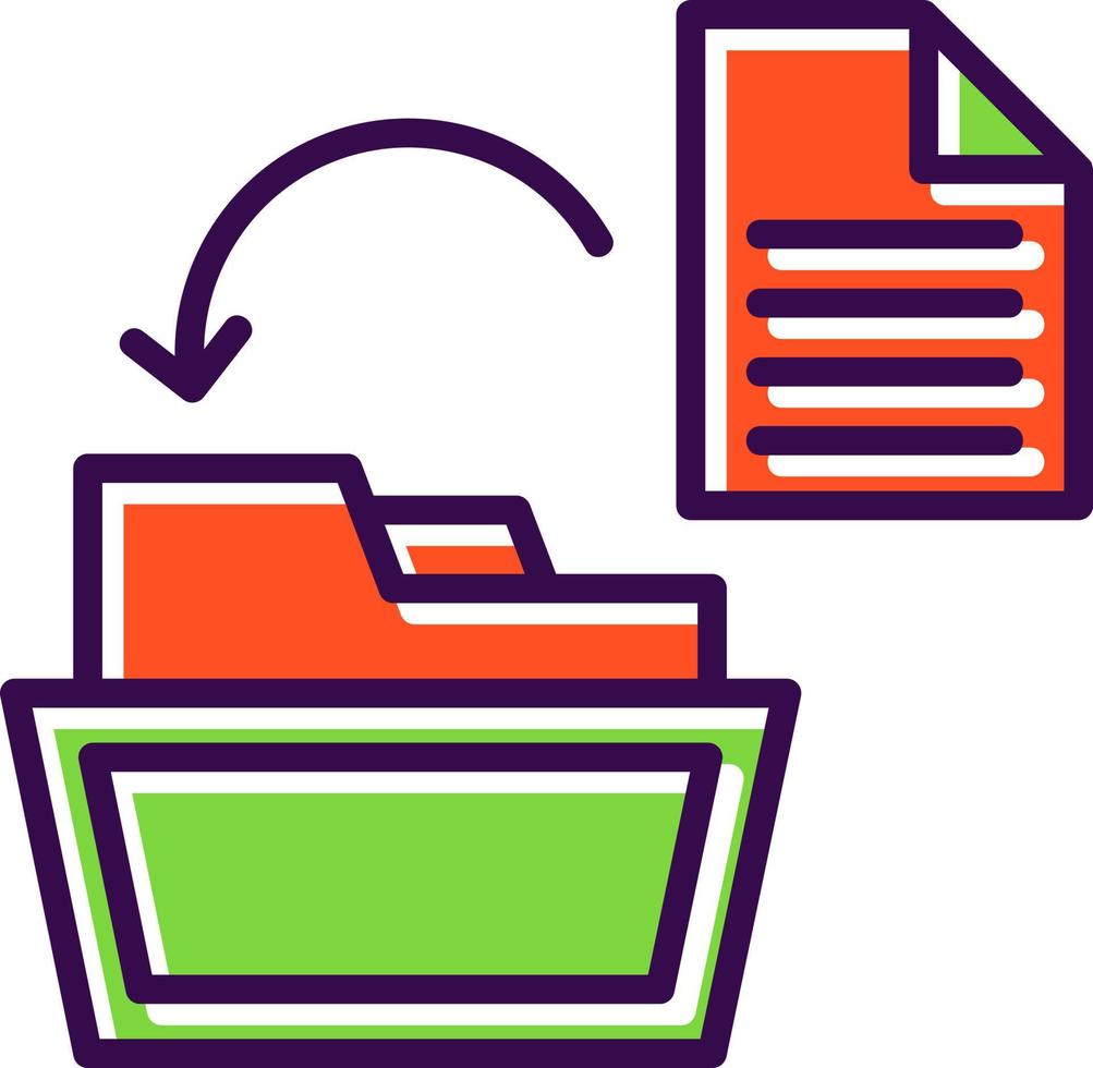 Data Transfer Vector Icon Design