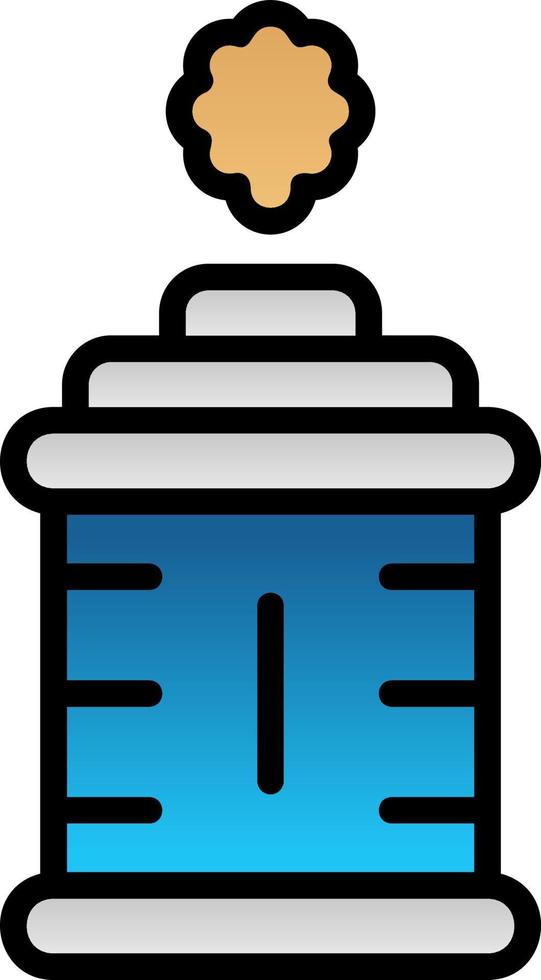Tear Gas Vector Icon Design
