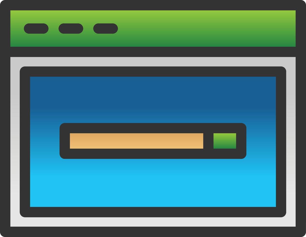 Web Site Vector Icon Design