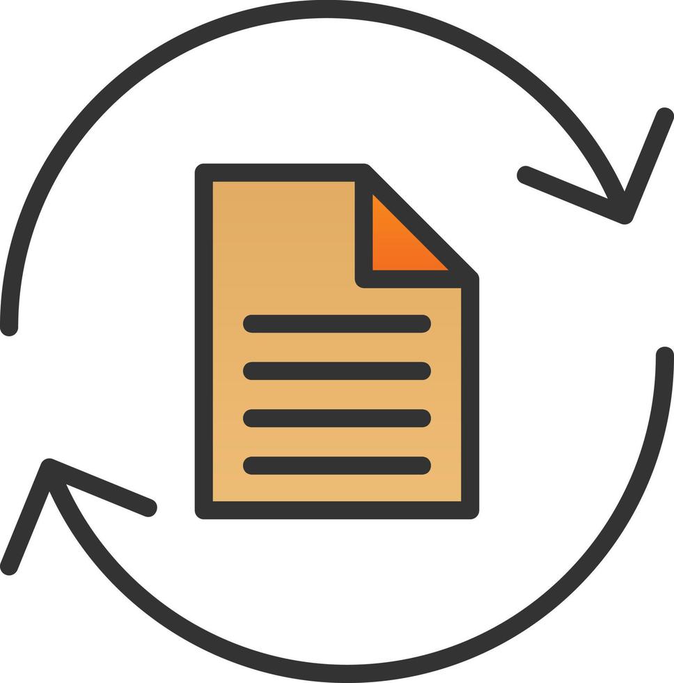 Syncing Vector Icon Design