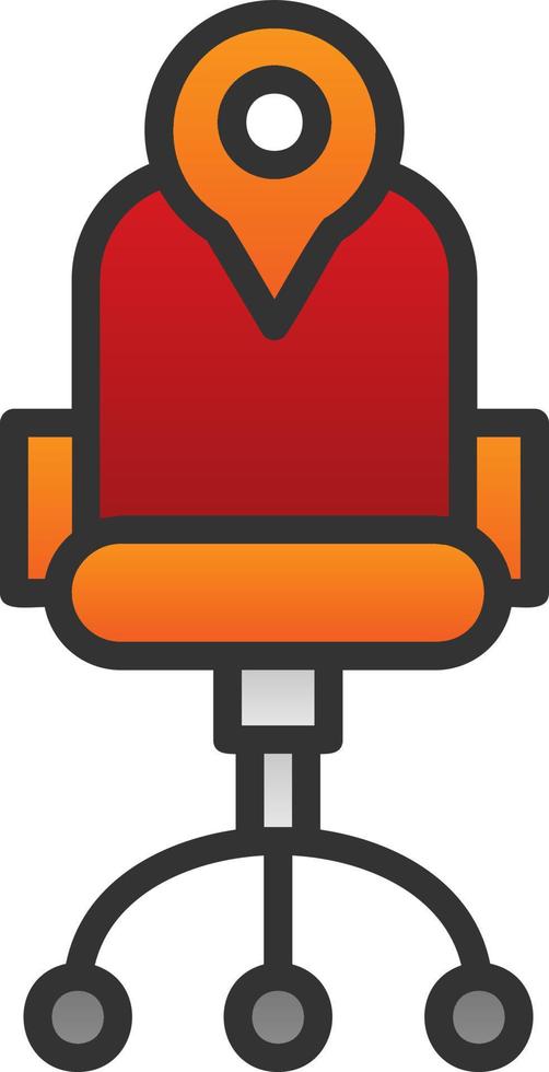 Position Vector Icon Design