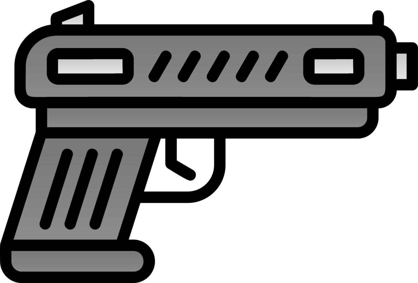 diseño de icono de vector de pistola