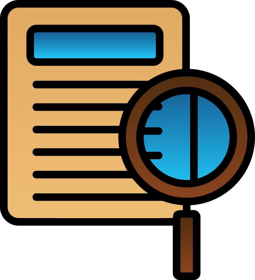 Investigation Vector Icon Design