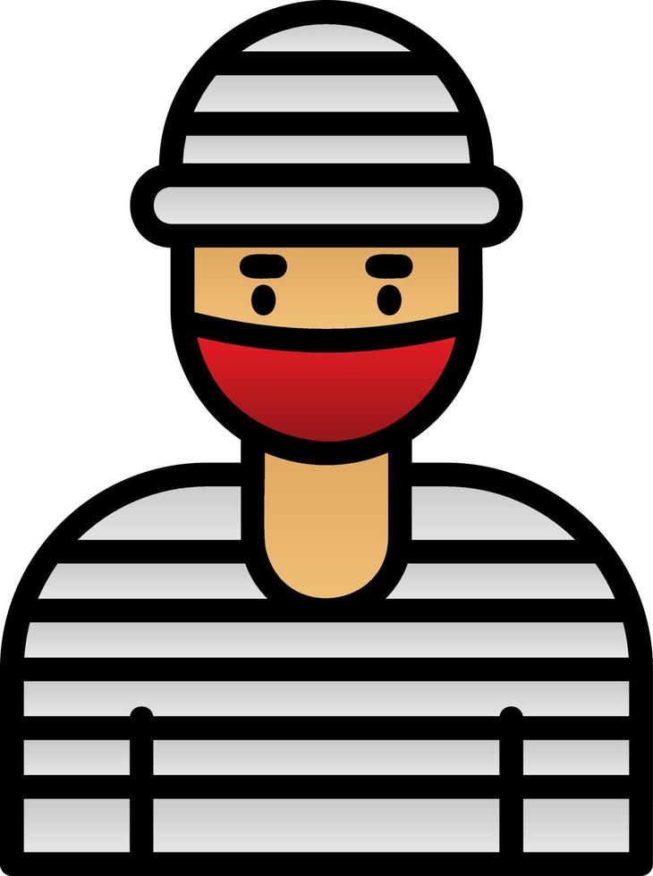 Robber Vector Icon Design