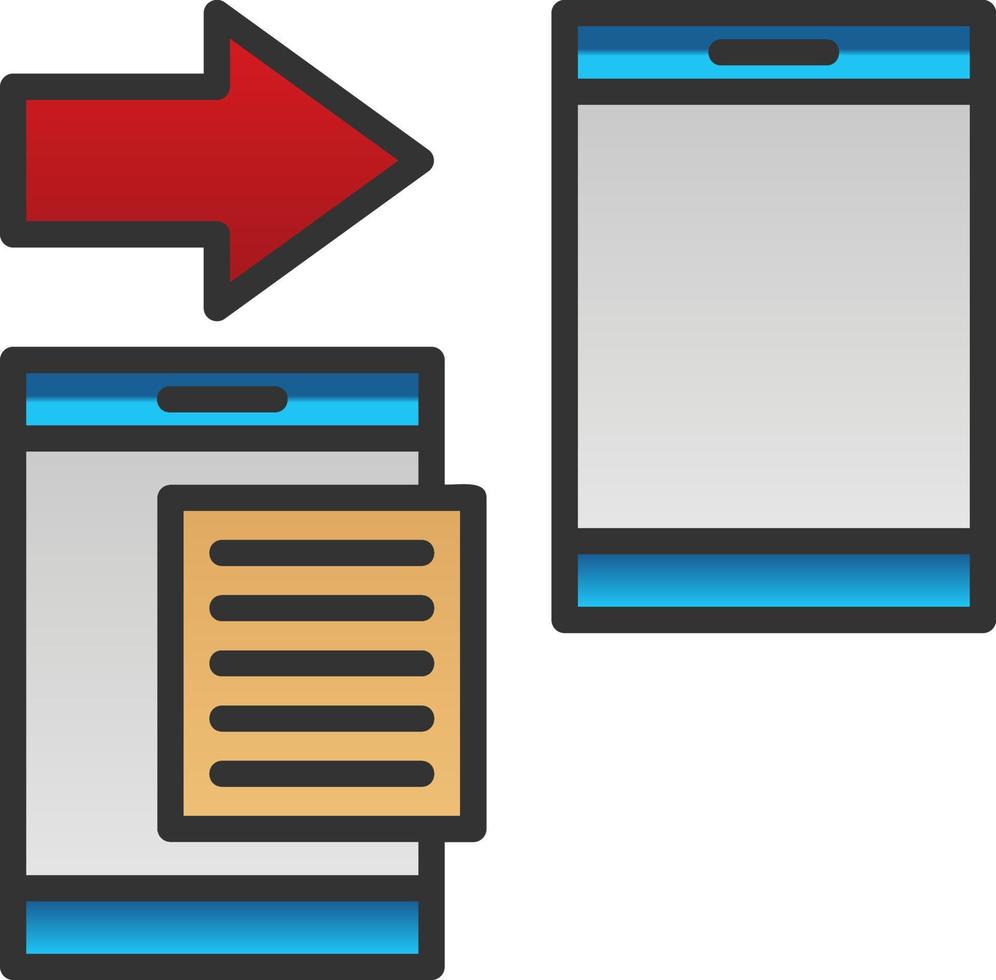 Transfer Vector Icon Design