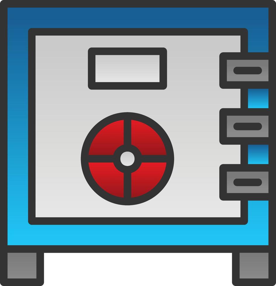Safebox Vector Icon Design