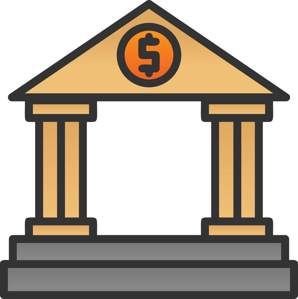 Bank Vector Icon Design