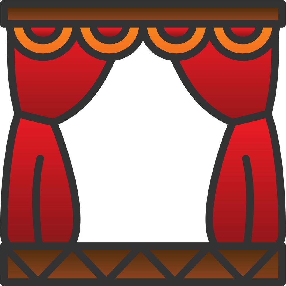 Stage Vector Icon Design